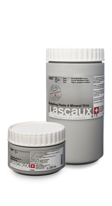 Lascaux Modelling Paste A Mineral Grey
